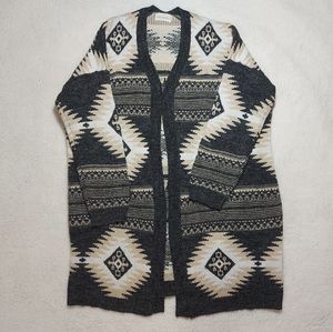 Dreamers Aztec Style Cardigan